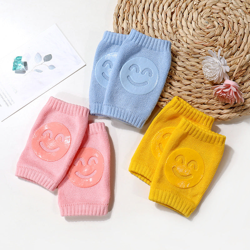 Chaussettes d’été en éponge avec genouillères pour bébé