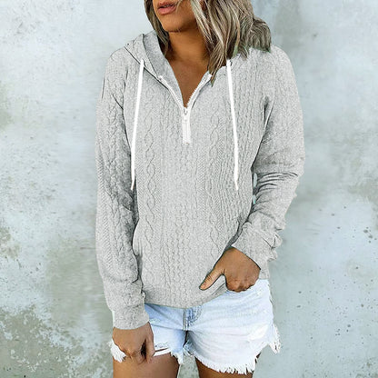 Aria Twist Strickhoodie