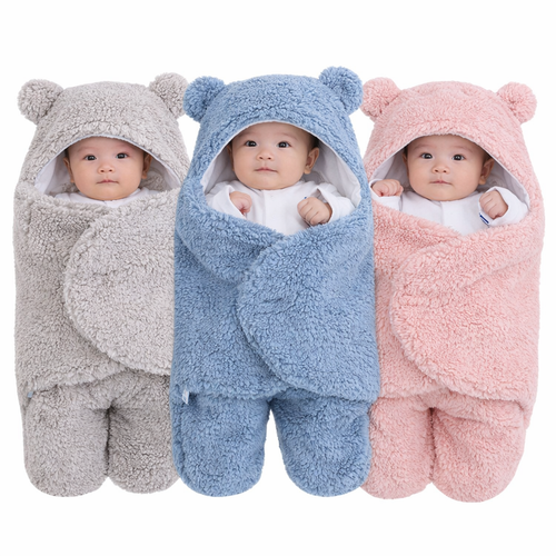 Gigoteuse bébé en polaire effet agneau anti-choc