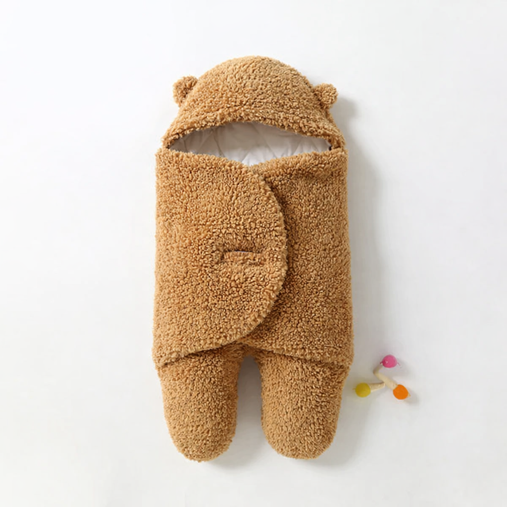 Gigoteuse bébé en polaire effet agneau anti-choc