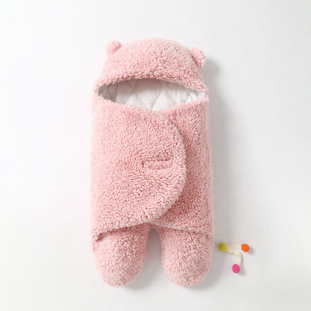 Gigoteuse bébé en polaire effet agneau anti-choc