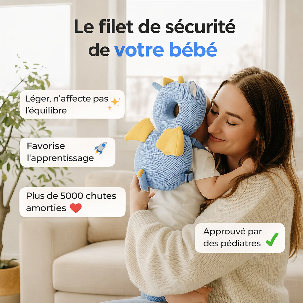 HeadHalo™ - Protège-tête pour bébé