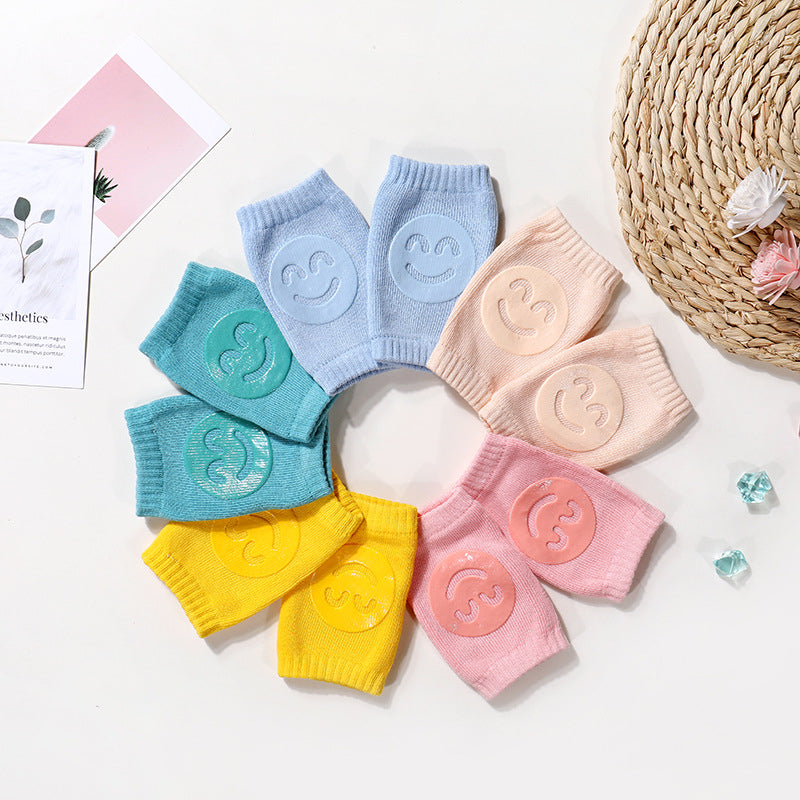 Chaussettes d’été en éponge avec genouillères pour bébé
