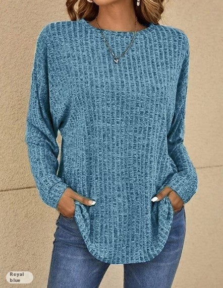 Gestreifter Strickpullover „Aurora“