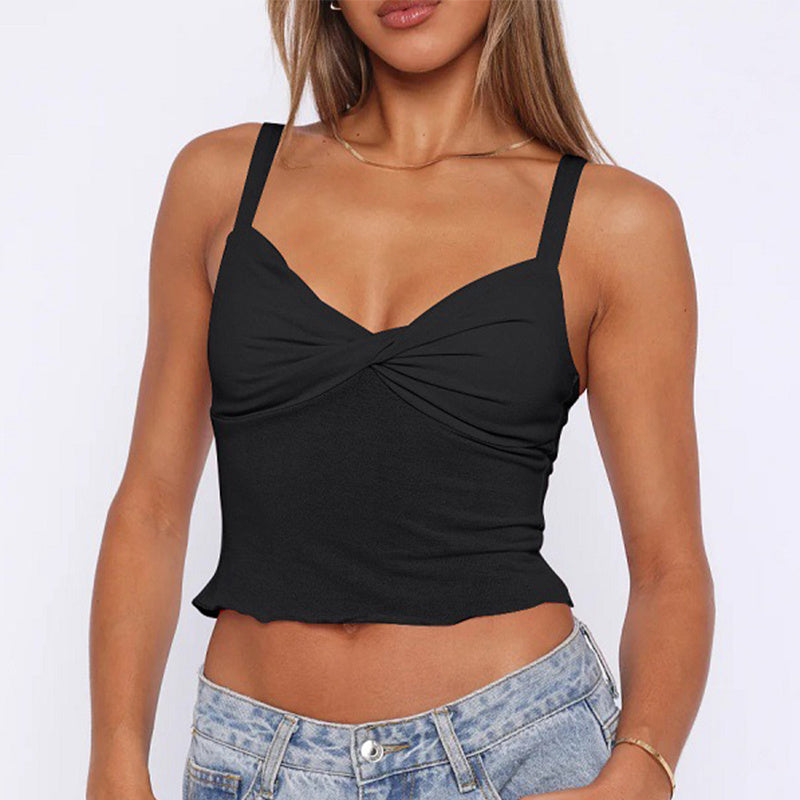 Rebel Y2K V-Neck Top