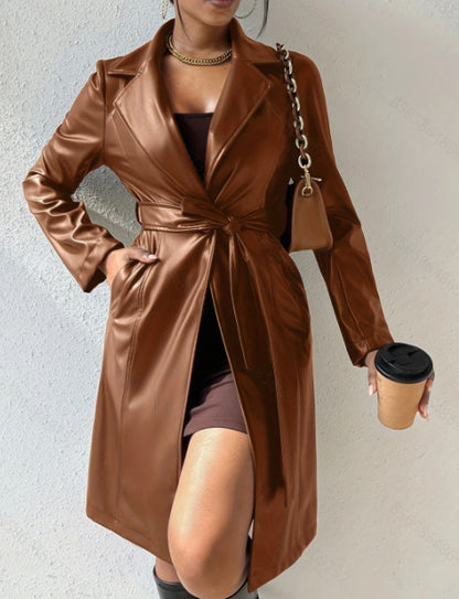 PU-Trenchcoat „Celeste“