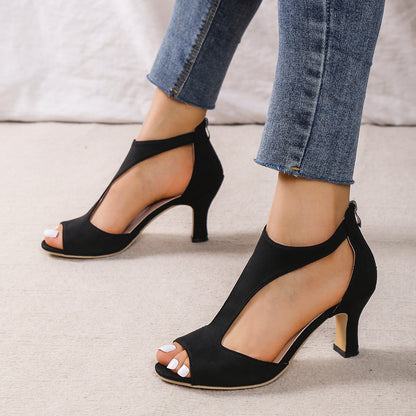 Aurora Zippered Heels