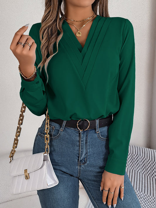 Ophelia V-Neck Blouse