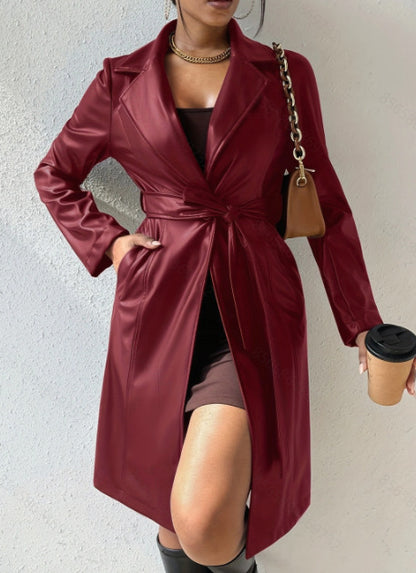 PU-Trenchcoat „Celeste“