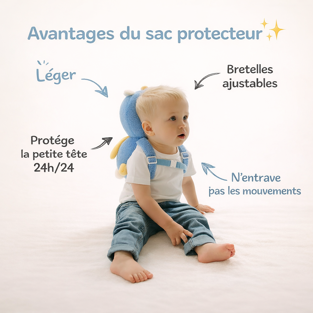 HeadHalo™ - Protège-tête pour bébé - Yveris