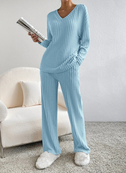 Camille Striped Lounge Suit