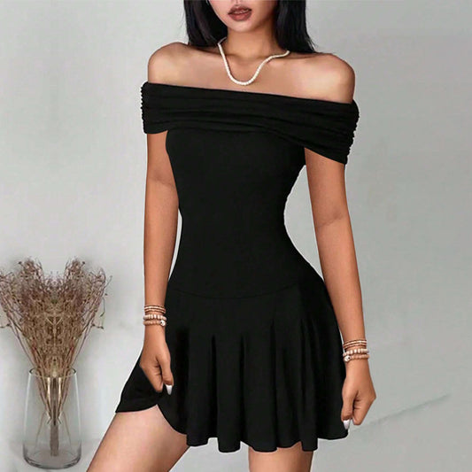 Elysian Off-Shoulder-Kleid