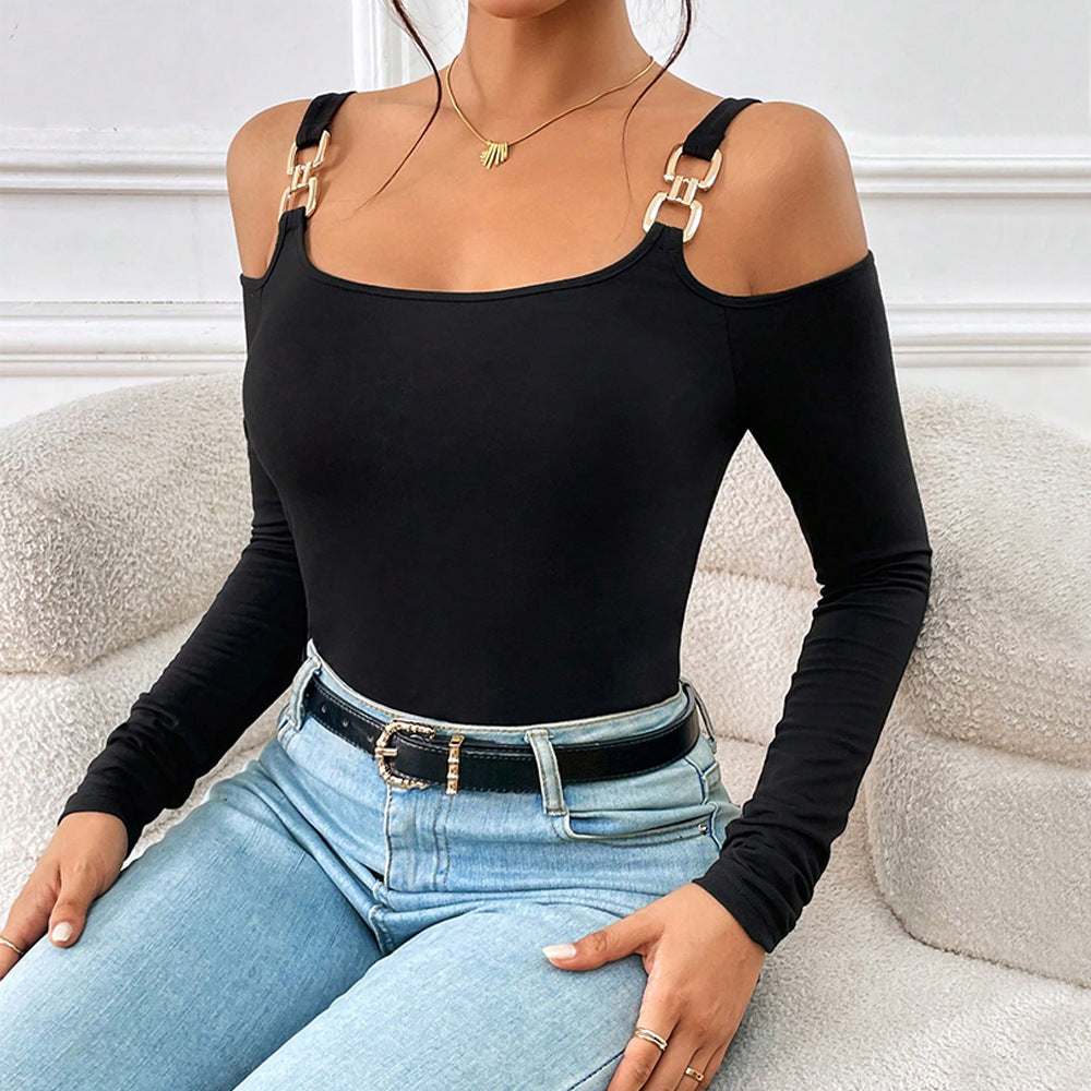 Artemis Off-Shoulder Haak Top